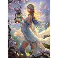 Mozaica cu Diamante 50x65 cm "Arta fantastică"