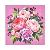 Broderie 30x30 cm "Buchet de flori"