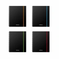 Carnet cu spiră ErichKrause Accent A5 80 foi pătrățele