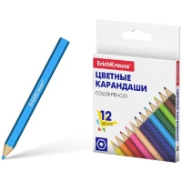 Creioane colorate scurte set 12 cul.