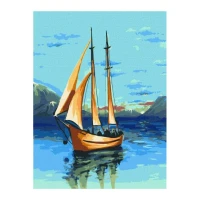 Tablouri pe numere Ideyka "Romantica marii" 30x40cm