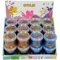 Slime cu sclipici div.culori 145gr.