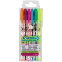 Pix gel 1mm NEON set 6 cul.