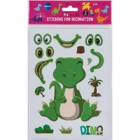Abtibilduri decorative DINO set 3 buc.210x150mm