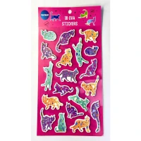 Abtibilduri decorative 3D EVA "CATS" 210x140mm