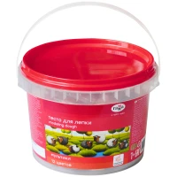 Pastă de modelat 12 cul.*25gr.in galeata "Multiki" / GAMMA