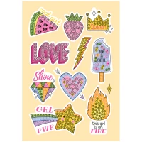 Mozaica cu Diamante-Abtibild "Сu Stil" ТРИ СОВЫ