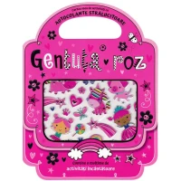 Gentuta roz Carte de activitati cu autocolante