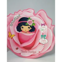 Zanele florilor Rozalia carte de colorat