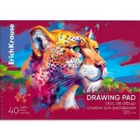 Album de desen pe spirala Safari, А4, 40 foi, ErichKrause 61523