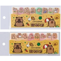 Index autoadeziv hartie,50x14mm ,8setx15foi CAPYBARA