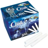 Creta scolara alba 100 buc.fara praf