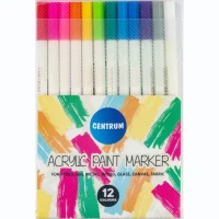 Marker acrilice set 12 cul.