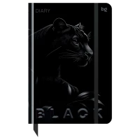 Agenda nedatata А5, 136foi, "Pantera", soft tuch, lac selectiv,BG