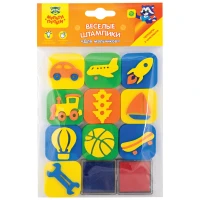 Stampilute EVA "Pentru baieti", set 10 buc. MULTI PULTI