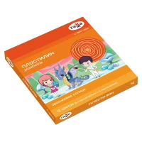 Plastilina 12 cul.(6 clasice +6 pastel) 168gr.+cutit,"Soare oranj" / GAMMA
