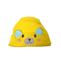 caciulita bebe galbena