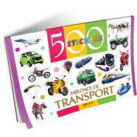 500 stickere. Mijloace de transport