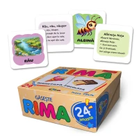 24 jetoane. Găsește Rima