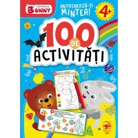Iepurașul Bunny. 100 de activități 4+