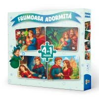 Puzzle 4in1, Frumoasa adormita