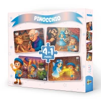 Puzzle 4in1, Pinocchio